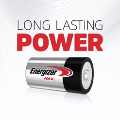 Energizer MAX Alkaline D Batteries - 4 Pack -Energizer Sales Store 12804574 1854845583876710