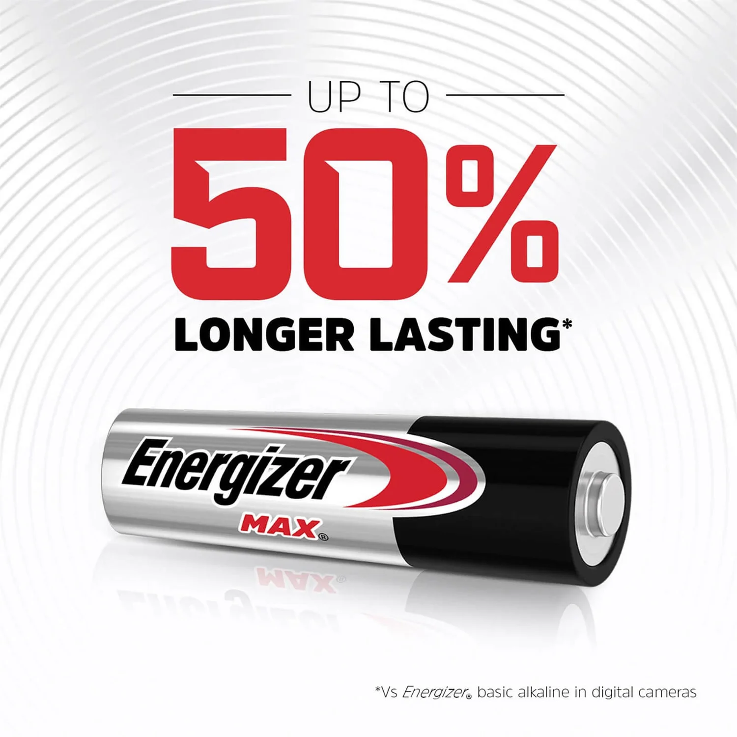 Energizer MAX Alkaline AA Batteries - 8 Pack 5 Energizer MAX Alkaline AA Batteries - 8 Pack - Image 3