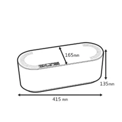 D-Line Cable Tidy Unit Large White -Energizer Sales Store 12808385 1774832955437784