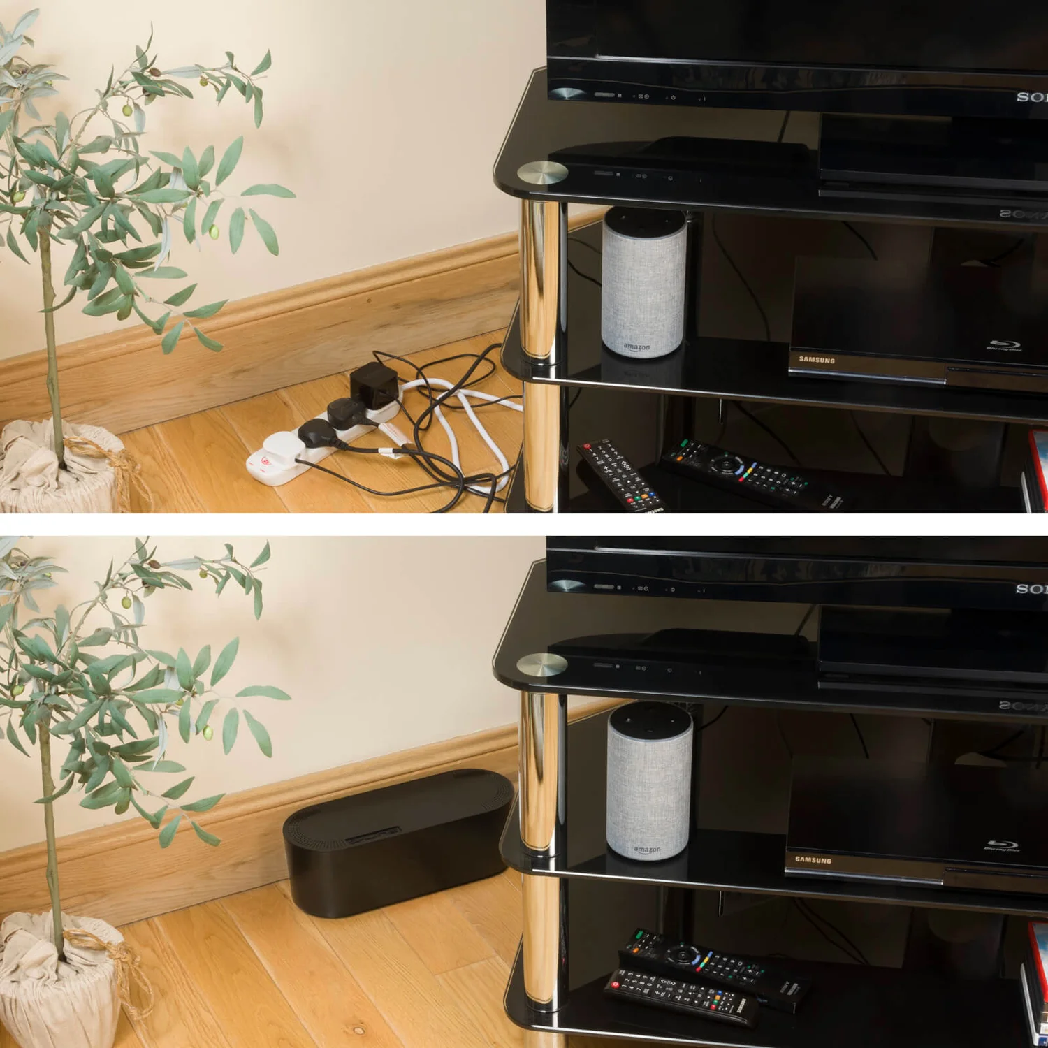 D-Line Cable Tidy Unit Small Black 5 D-Line Cable Tidy Unit Small Black - Image 3