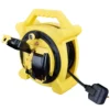 Masterplug 2 Socket Cable Reel With IP Rated Sockets 15m Black/Yellow -Energizer Sales Store 12808881 7104831908008463