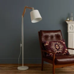 Caleb Floor Lamp - White 9 Caleb Floor Lamp - White -Energizer Sales Store 12809239 8234832987395329