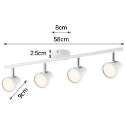 Artemis 4 Bar LED Spotlight - White 10 Artemis 4 Bar LED Spotlight - White -Energizer Sales Store 12810124 4774843073009076