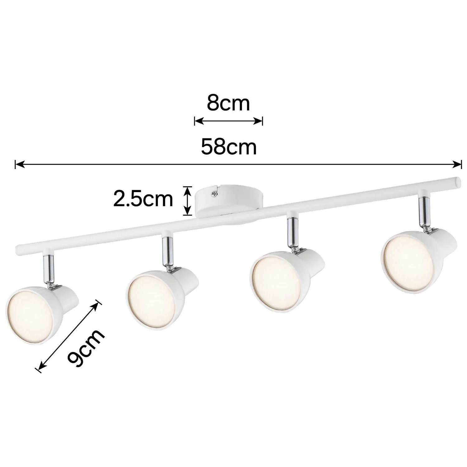 Artemis 4 Bar LED Spotlight - White 6 Artemis 4 Bar LED Spotlight - White - Image 4