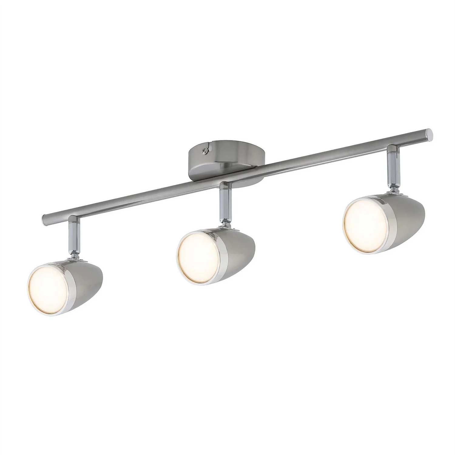 Vector 3 Bar LED Spotlight - Satin Nickel 3 Vector 3 Bar LED Spotlight - Satin Nickel