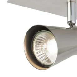 Swansea 1x 35W Spotlight - Brushed Stainless Steel -Energizer Sales Store 12813668 7694843086289005