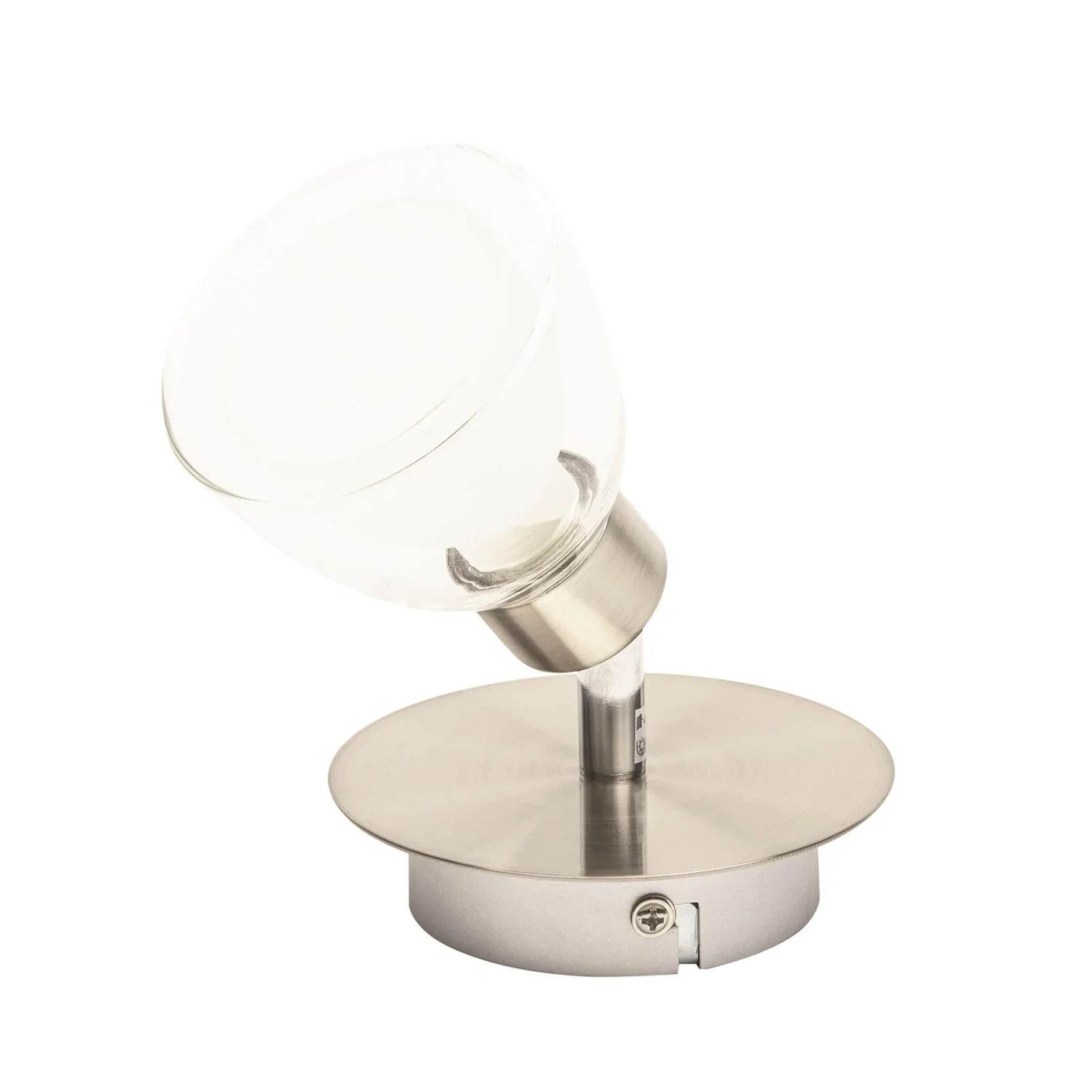 Arla 1x 28W Double Wall Spotlight - Satin Nickel 3 Arla 1x 28W Double Wall Spotlight - Satin Nickel