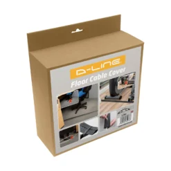 D-Line Light Duty Floor Cable Cover 17mm X 9mm X 1.8m Black -Energizer Sales Store 12814531 1244833202013589