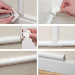 D-Line Mini Decorative Trunking Clip Over 10 Piece Accessory Multipack 30mm X 15mm White -Energizer Sales Store 12814537 1774833199550433