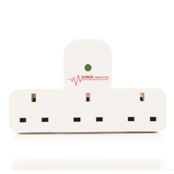 Arlec 3 Socket Surge Adaptor White