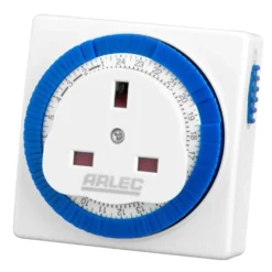 Arlec 24 Hour Compact Timer Socket White