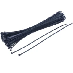 Masterplug Cable Ties 300 X 4.8mm Black 100 Pack