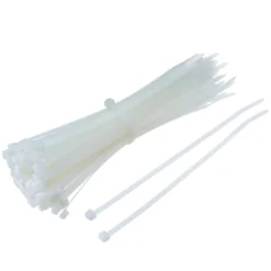 Masterplug Cable Ties 200 X 2.5mm Neutral 100 Pack