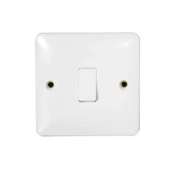 Arlec Slim Line 10 Amp 1 Gang Intermediate Switch White