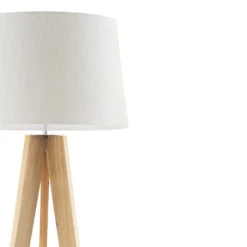 Poppy Tripod Floor Lamp - Natural -Energizer Sales Store 12816482 1674833200896932