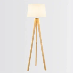 Poppy Tripod Floor Lamp - Natural -Energizer Sales Store 12816482 5054833200649462