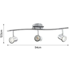 Phoenix 3 Lamp Round Spotlight - Chrome -Energizer Sales Store 12816704 3654843348164507