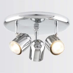 Phoenix 3 Lamp Spotlight - Chrome -Energizer Sales Store 12816706 8804843347899004