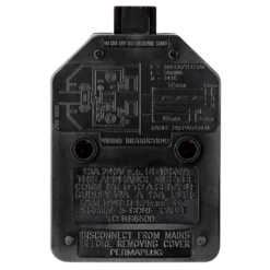 Masterplug 1 Socket Heavy Duty Rewirable Trailing Socket Black -Energizer Sales Store 12817011 2684833194047635