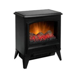 Dimplex Casper Optiflame® 2kW Freestanding Electric Stove With Realistic Log Effect Fuel Bed - Black -Energizer Sales Store 12818925 1964833223366299