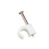 None Masterplug Coaxial Cable Clips 7mm White 50 Pack -Energizer Sales Store 12819006 1614847449216323