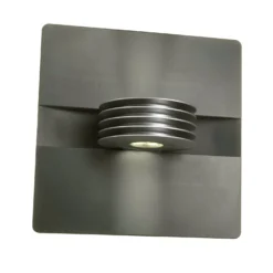 Lutec Split LED Up & Down Outdoor Wall Light - Anthracite -Energizer Sales Store 12819091 1134832977654878
