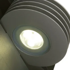 Lutec Split LED Up & Down Outdoor Wall Light - Anthracite -Energizer Sales Store 12819091 1674952691603195