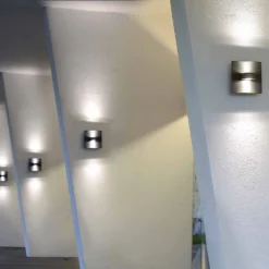 Lutec Split LED Up & Down Outdoor Wall Light - Anthracite -Energizer Sales Store 12819091 1794952691562710