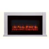 Suncrest Lumley Electric Fire Suite With Flat To Wall Fitting - White 1 Suncrest Lumley Electric Fire Suite With Flat To Wall Fitting - White -Energizer Sales Store 12820164 4234993139090619