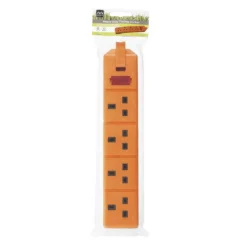 Masterplug 4 Socket Heavy Duty Rewirable Trailing Socket Orange 15 Masterplug 4 Socket Heavy Duty Rewirable Trailing Socket Orange -Energizer Sales Store 12820916 7604832956787073