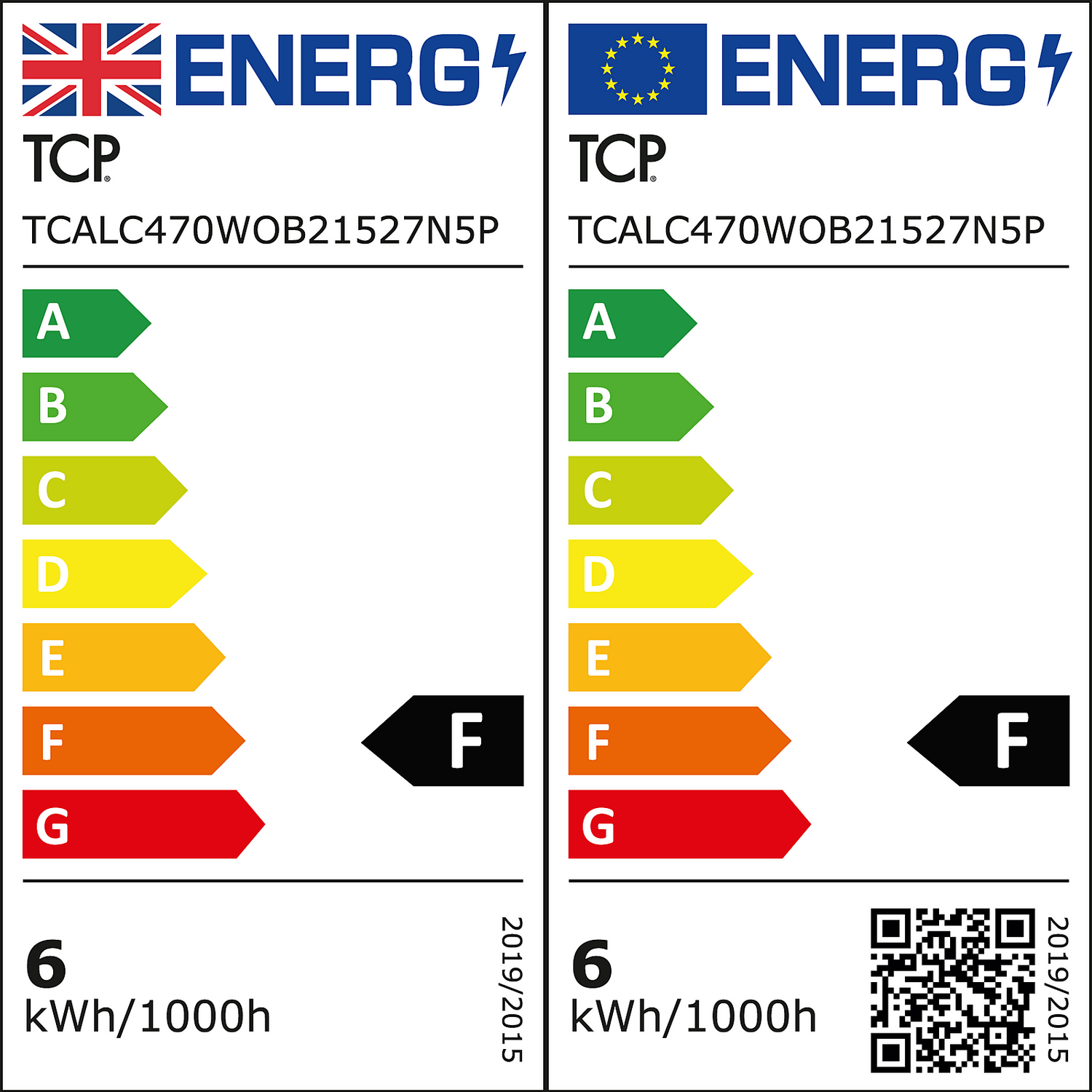TCP LED Candle 40W BC Warm Light Bulb - 5 Pack 7 TCP LED Candle 40W BC Warm Light Bulb - 5 Pack - Image 5
