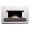 Αδάμ Adam Sambro Electric Fire Suite With Flat To Wall Fitting - White & Grey -Energizer Sales Store 12829026 1504869653605719