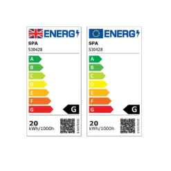 Amalfi 4 Bar LED Flush - Chrome 11 Amalfi 4 Bar LED Flush - Chrome -Energizer Sales Store 12832038 4235040035868069