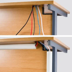 D-Line Maxi Decorative Self-Adhesive Cable Trunking - 50mm X 25mm X 1m, White -Energizer Sales Store 12833208 1324833199260531