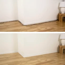 D-Line Quadrant Trunking Multipack 3 X 22mm X 22mm X 1-metre Lengths & Accessories - White -Energizer Sales Store 12833211 1284833198348828