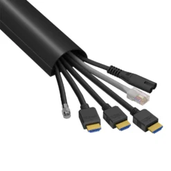 D-Line Maxi Decorative Self-Adhesive Cable Trunking - 50mm X 25mm X 1m, Black -Energizer Sales Store 12833213 3524833198927201