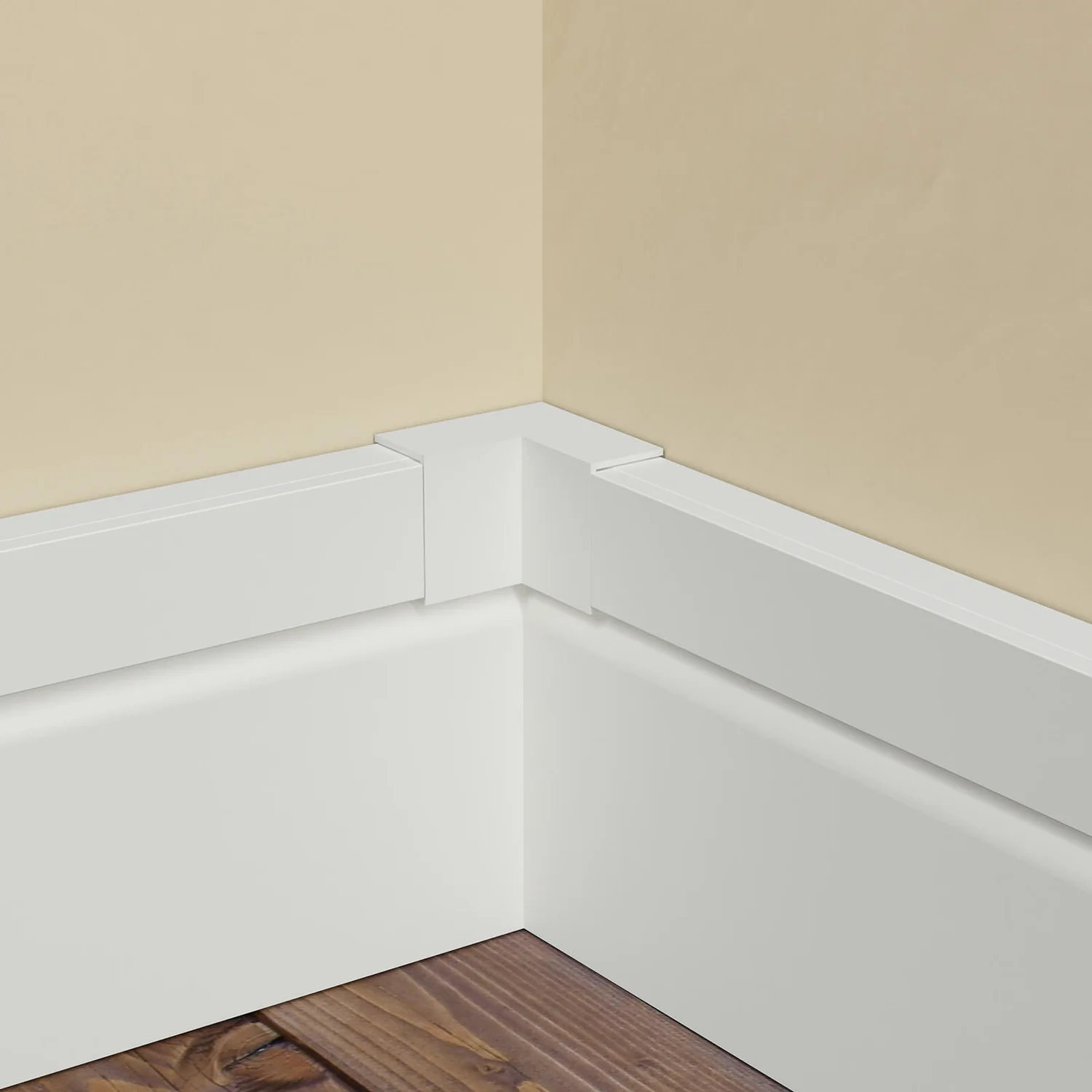 D-Line 25x16mm Trunking Clip-On Internal Bend 2 Pack - White 4 D-Line 25x16mm Trunking Clip-On Internal Bend 2 Pack - White - Image 2