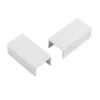 D-Line 25x16mm Trunking Clip-On Coupler 2 Pack - White -Energizer Sales Store 12833359 1654831907898615