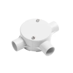 D-Line 20mm Conduit Inspection Tee Box - White