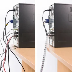 D-Line Cable Zipper - 2.5m Length 25mm Diameter, White -Energizer Sales Store 12833390 5024833197793159