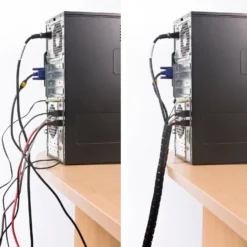 D-Line Cable Zipper - 2.5m Length 25mm Diameter, Black -Energizer Sales Store 12833392 1354833197526453