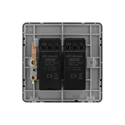 Arlec Fusion 2 Gang 2 Way Stainless Steel Dimmer Switch -Energizer Sales Store 12835050 1404833172217292