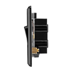 Arlec Fusion 50A 1Gang Double Pole Black Nickel Single Switch -Energizer Sales Store 12835204 3584833171802656