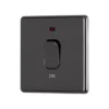 Arlec Fusion 50A 1Gang Double Pole Black Nickel Single Switch -Energizer Sales Store 12835204 9604831960656858