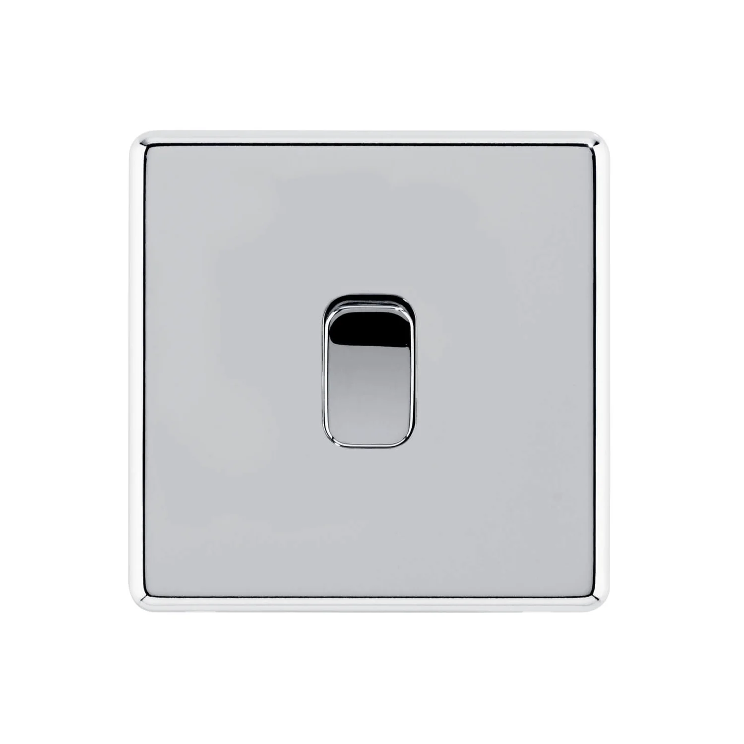 Arlec Fusion 10A 1Gang 2Way Polished Chrome Fusion Single Intermediate Switch 4 Arlec Fusion 10A 1Gang 2Way Polished Chrome Fusion Single Intermediate Switch - Image 2