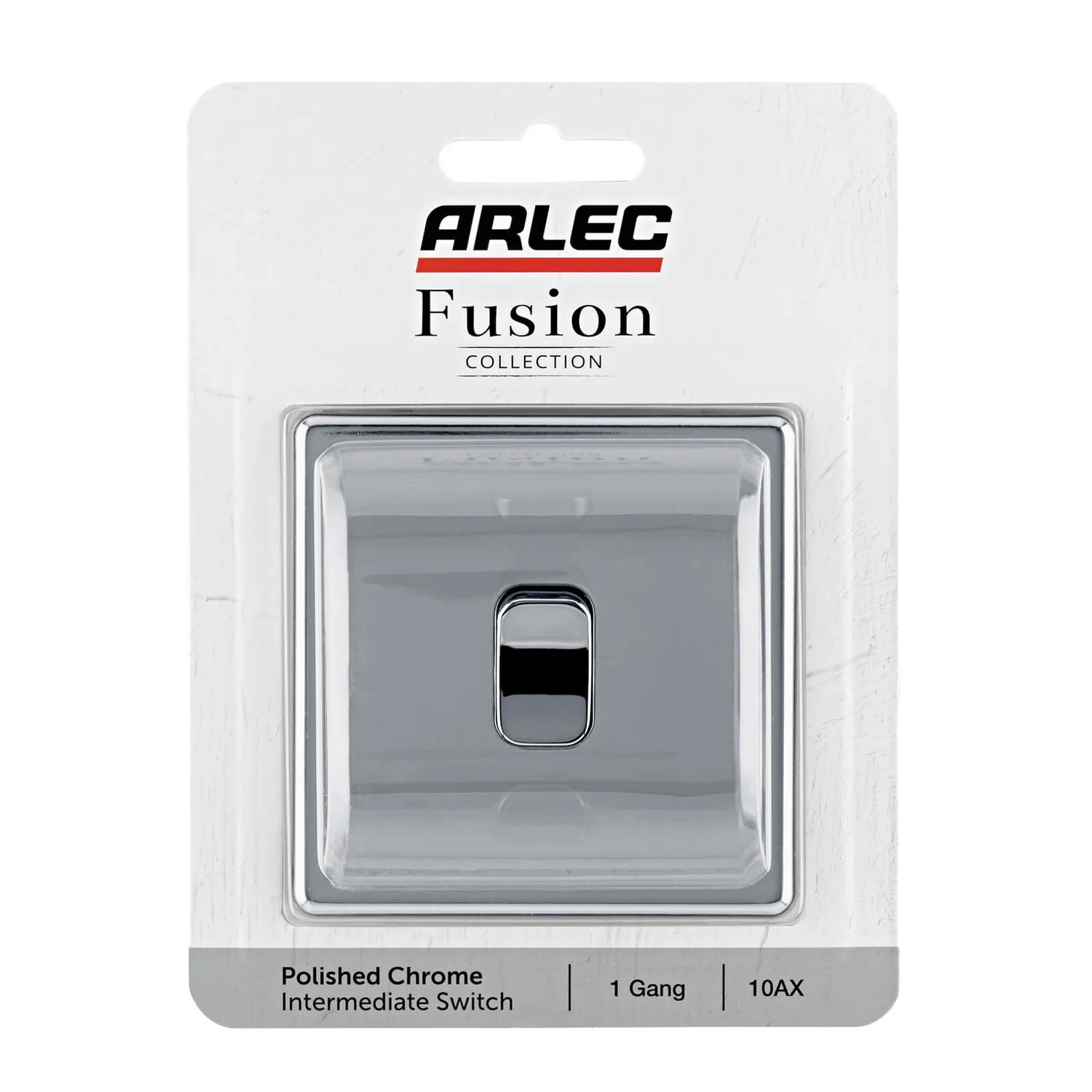 Arlec Fusion 10A 1Gang 2Way Polished Chrome Fusion Single Intermediate Switch 7 Arlec Fusion 10A 1Gang 2Way Polished Chrome Fusion Single Intermediate Switch - Image 5