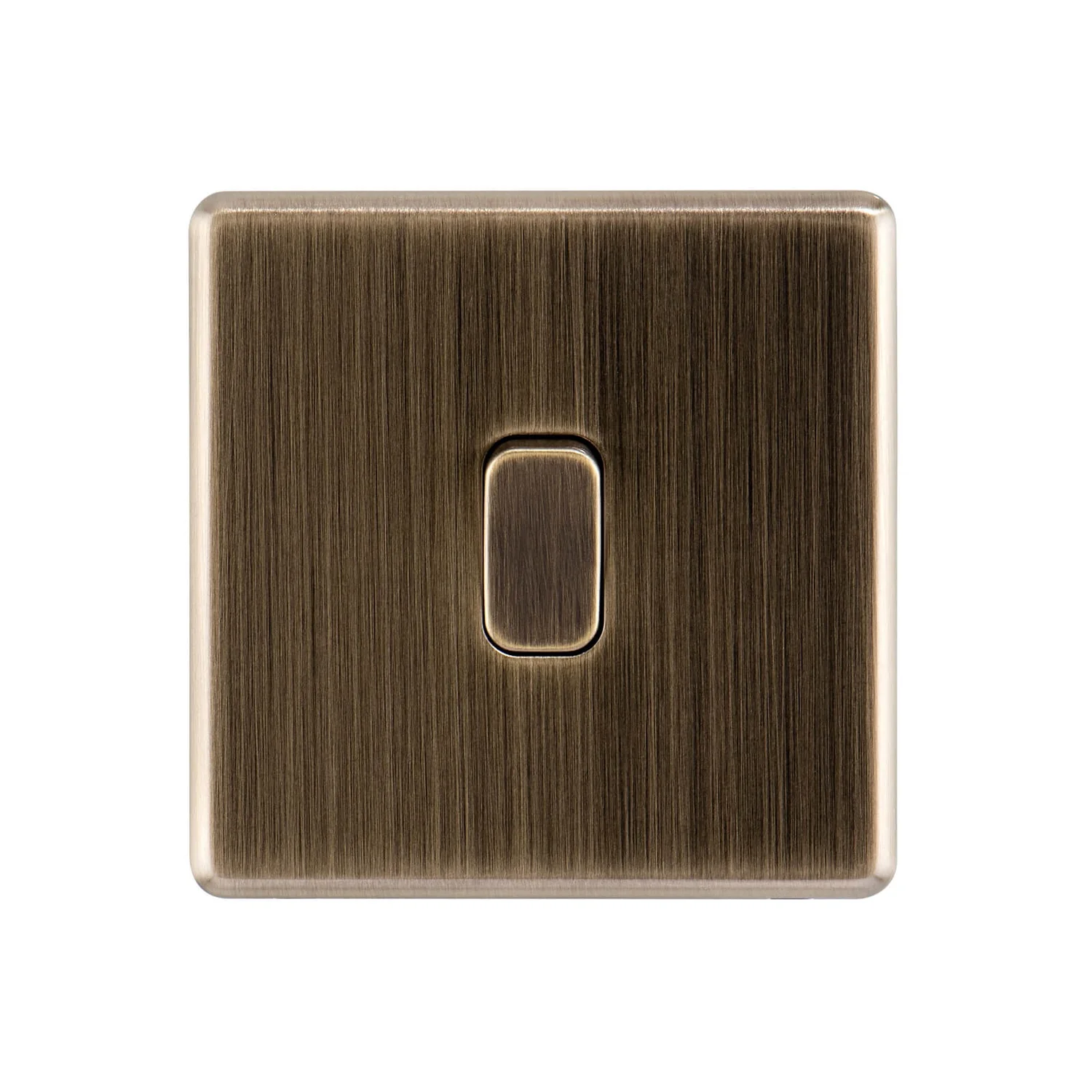 Arlec Fusion 10A 1Gang 2Way Antique Brass Single Light Switch 3 Arlec Fusion 10A 1Gang 2Way Antique Brass Single Light Switch - Image 2