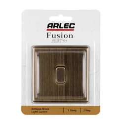 Arlec Fusion 10A 1Gang 2Way Antique Brass Single Light Switch 10 Arlec Fusion 10A 1Gang 2Way Antique Brass Single Light Switch -Energizer Sales Store 12835367 1614833171524943