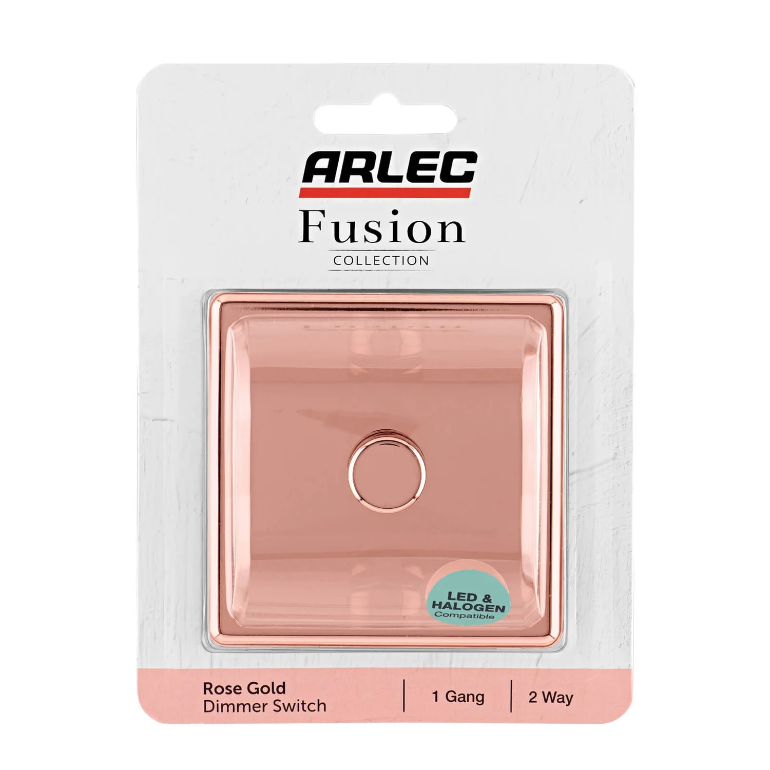 Arlec Fusion 1 Gang 2 Way Rose Gold Dimmer Switch 7 Arlec Fusion 1 Gang 2 Way Rose Gold Dimmer Switch - Image 5