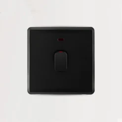 Arlec Rocker 20A 1Gang Double Pole Jet Black Single Switch -Energizer Sales Store 12835965 2574833171324903